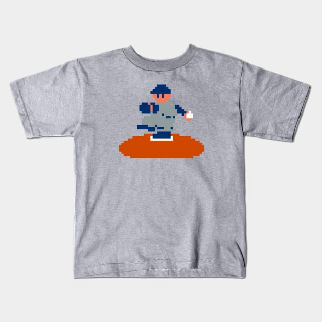 RBI Baseball Pitcher - Chicago Kids T-Shirt by The Pixel League